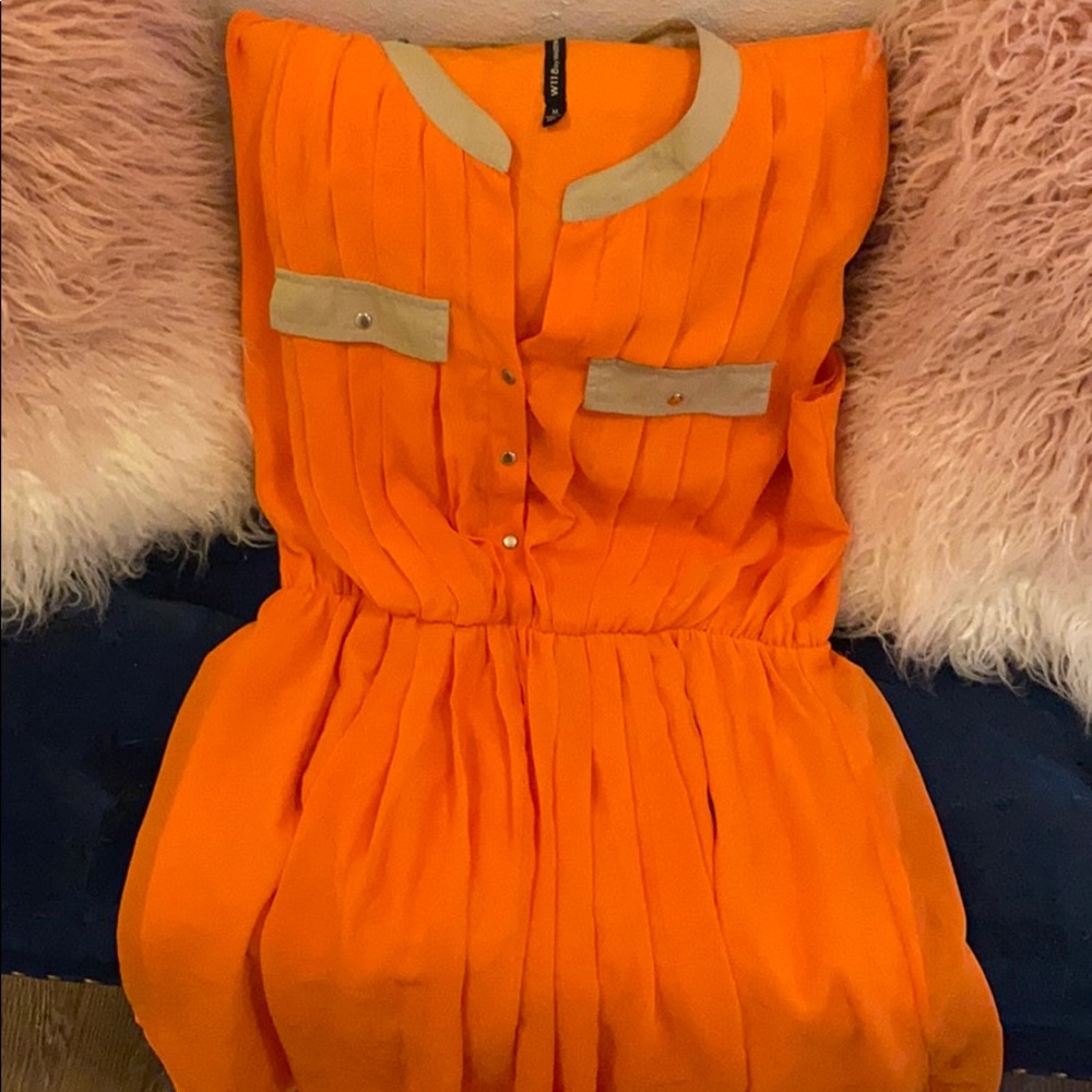 W118 by Walter Baker Pleated Sundress